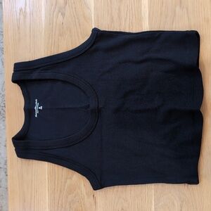 NWT Abercrombie Essential Scoop Neck Tank, Black